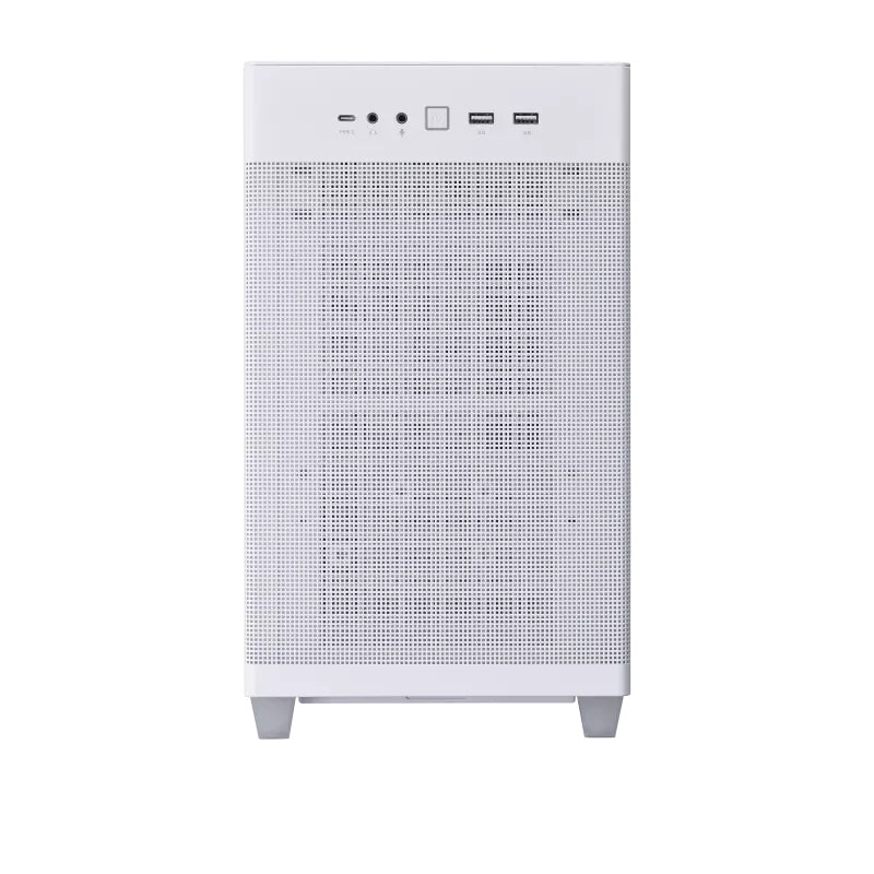 ASUS PRIME AP201 CASE TG WHITE Mini Tower Blanc