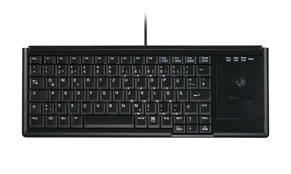 Contour Design Active Key AK-4400-TU Clavier Industriel USB QWERTZ Allemand Noir