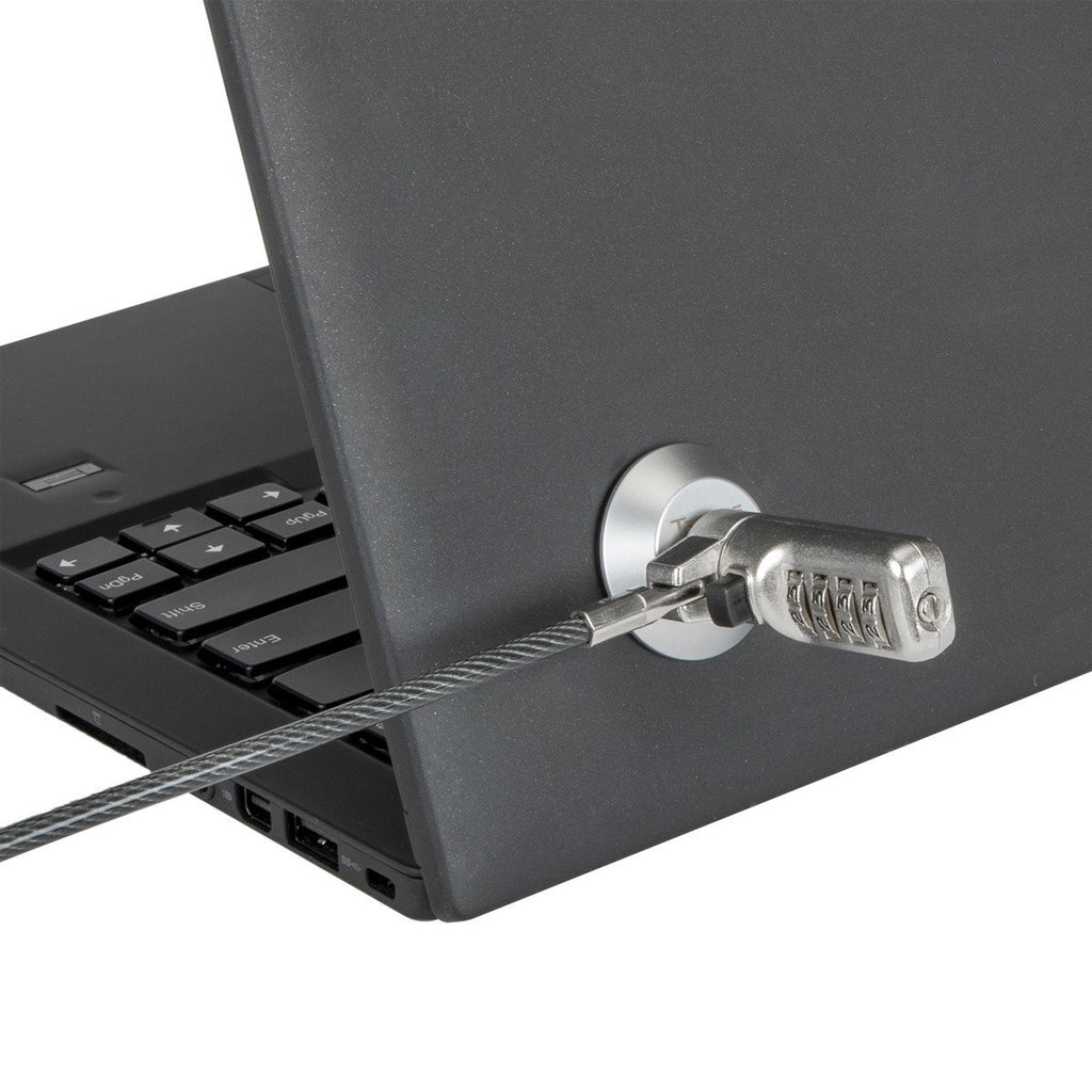 Targus ASP001GLX Plaque pour Câble de Verrouillage, Argent, 1 pièce