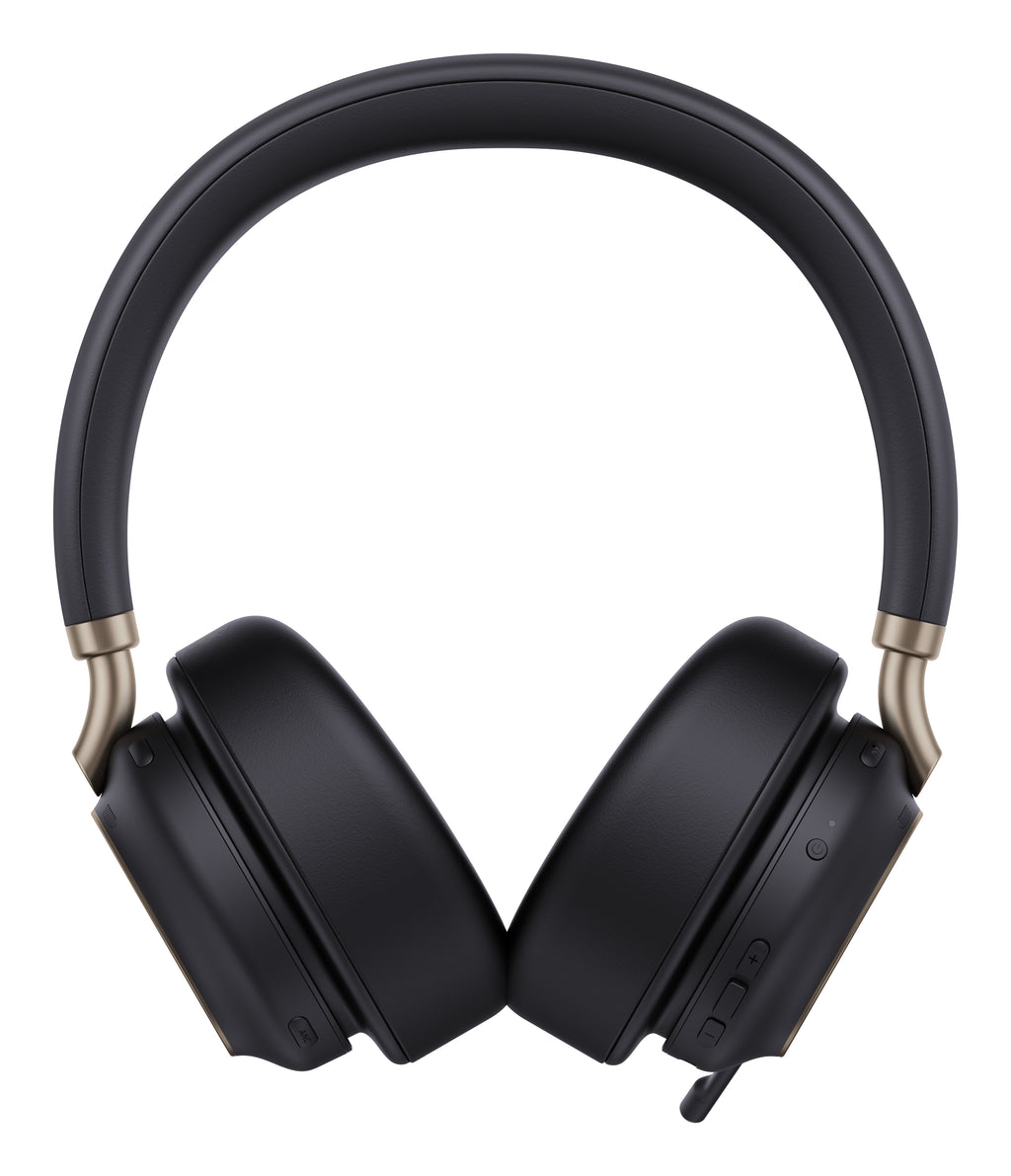 Yealink Casque USB-C/A Noir Teams BH76 Plus avec Support de Charge
