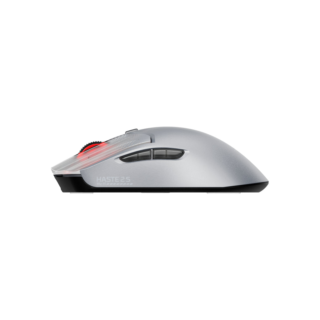 HyperX Pulsefire Haste 2 S Souris Gamer Sans Fil, Argent