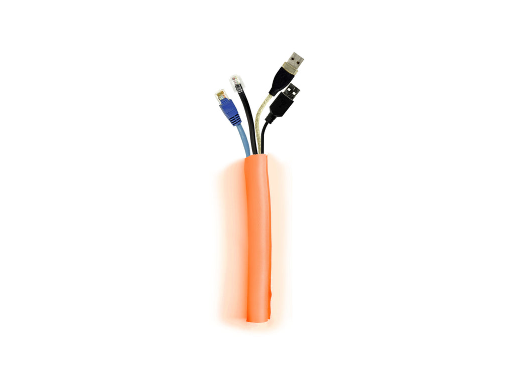 Multibrackets 4511 Range-câbles Douille de Câble Orange, 25 mm x 25 m