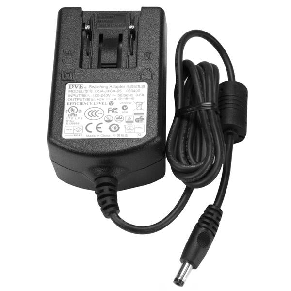 StarTech.com Adaptateur secteur de rechange - Bloc d'alimentation CC - 5V 4A