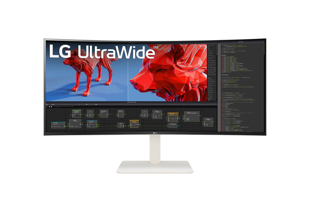 LG 38BR85QC-W écran plat de PC 96,5 cm (38") 3840 x 1600 pixels UltraWide Quad HD+ LCD Blanc