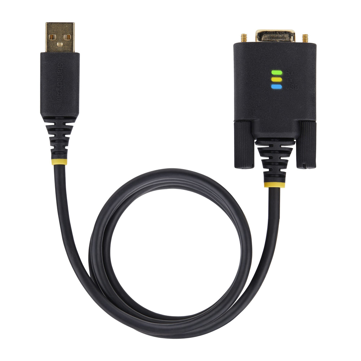 StarTech.com Adaptateur USB vers Série Null Modem 1m, USB-A vers RS232, FTDI, ESD Niveau 4