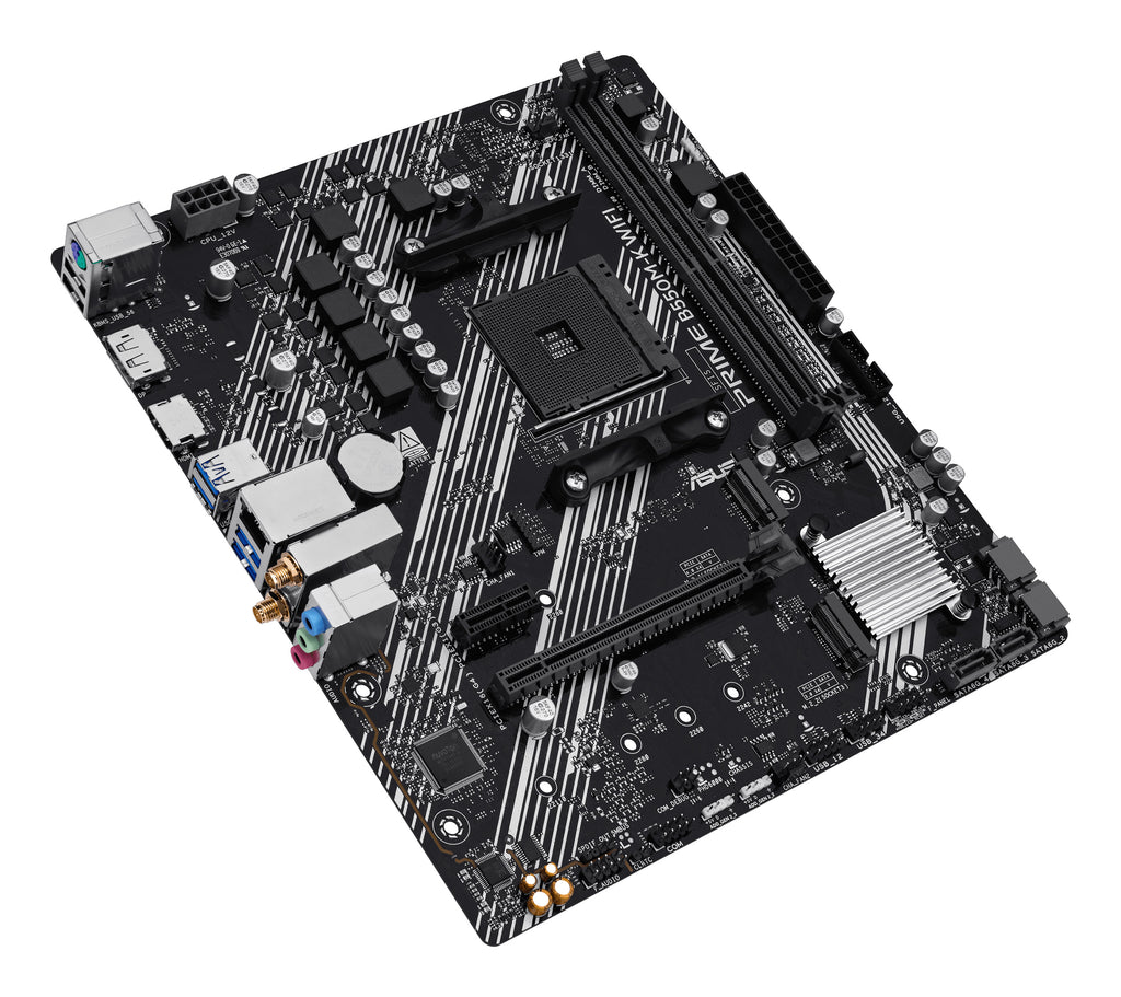 ASUS PRIME B550M-K WIFI Carte Mère mATX B550 AM4 - vue 6