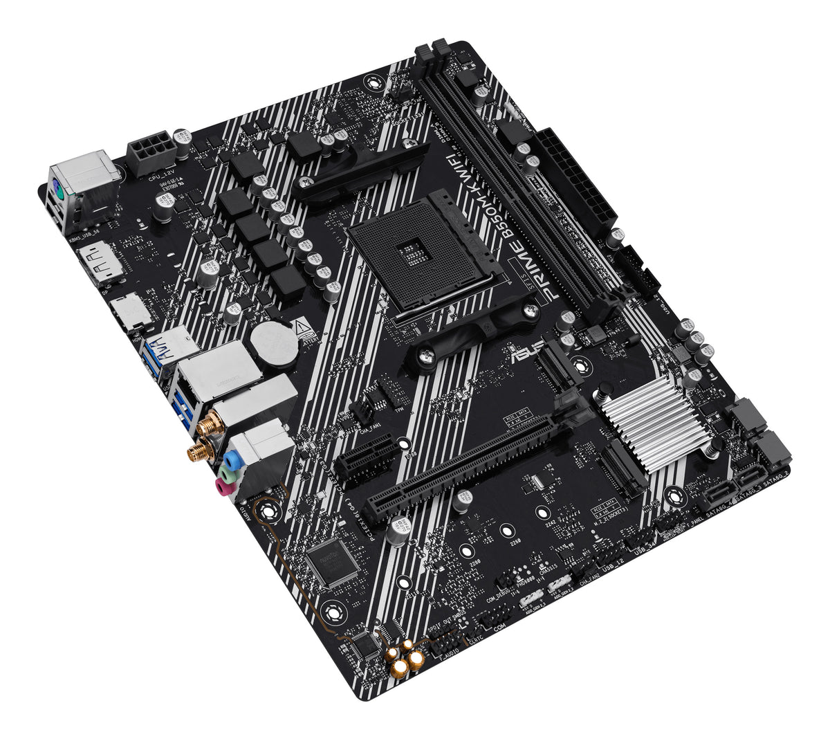 ASUS PRIME B550M-K WIFI Carte Mère mATX B550 AM4 - vue 6