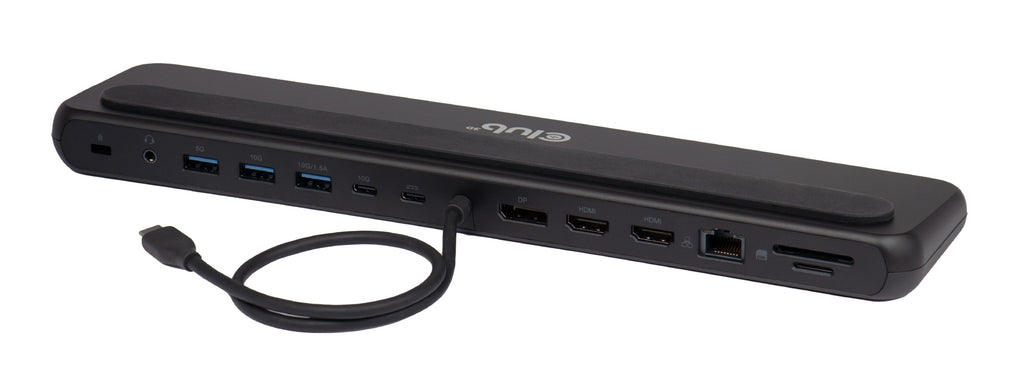 CLUB3D CSV-2541 Station d'accueil USB 3.2 Gen 1 Type-C, Noir