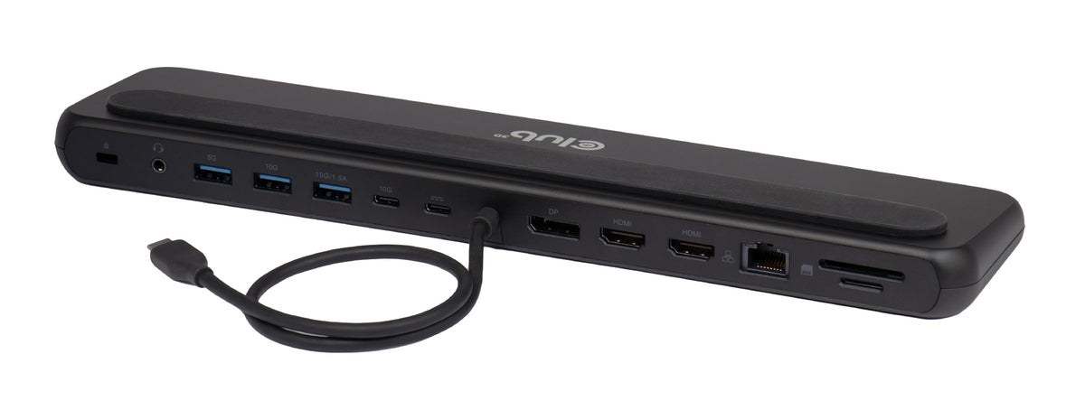 CLUB3D CSV-2541 Station d'accueil USB 3.2 Gen 1 Type-C, Noir