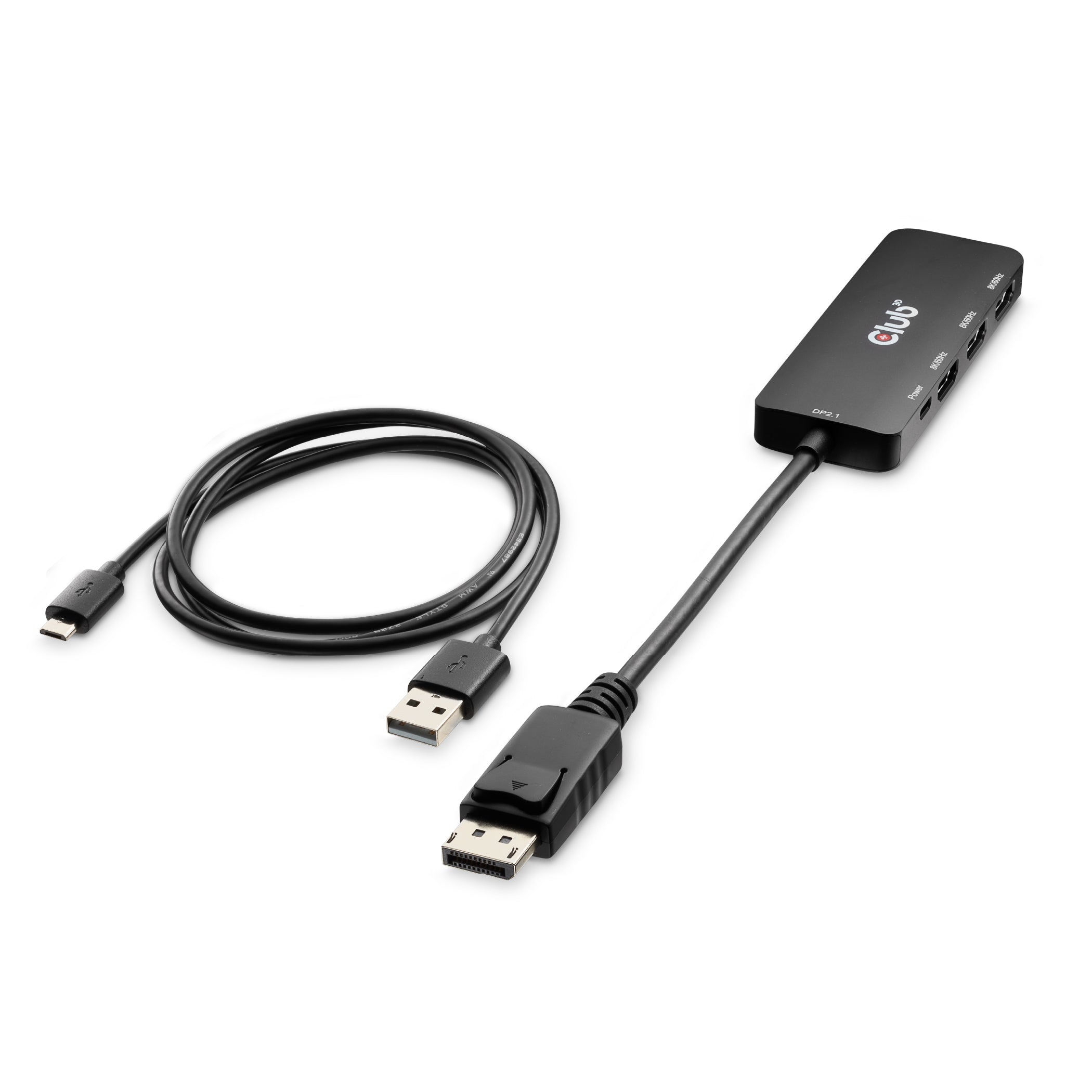 CLUB3D CSV-7330 station d'accueil DisplayPort Noir
