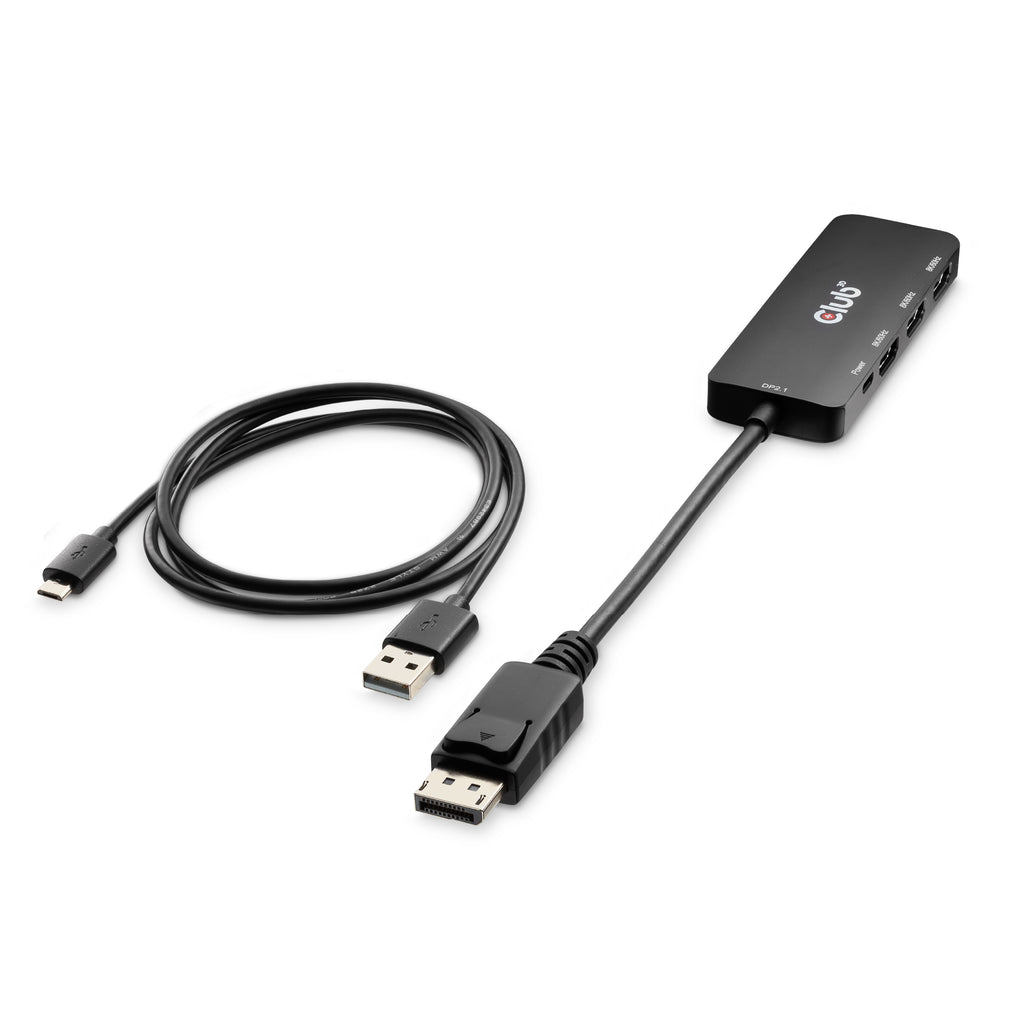 CLUB3D CSV-7330 station d'accueil DisplayPort Noir
