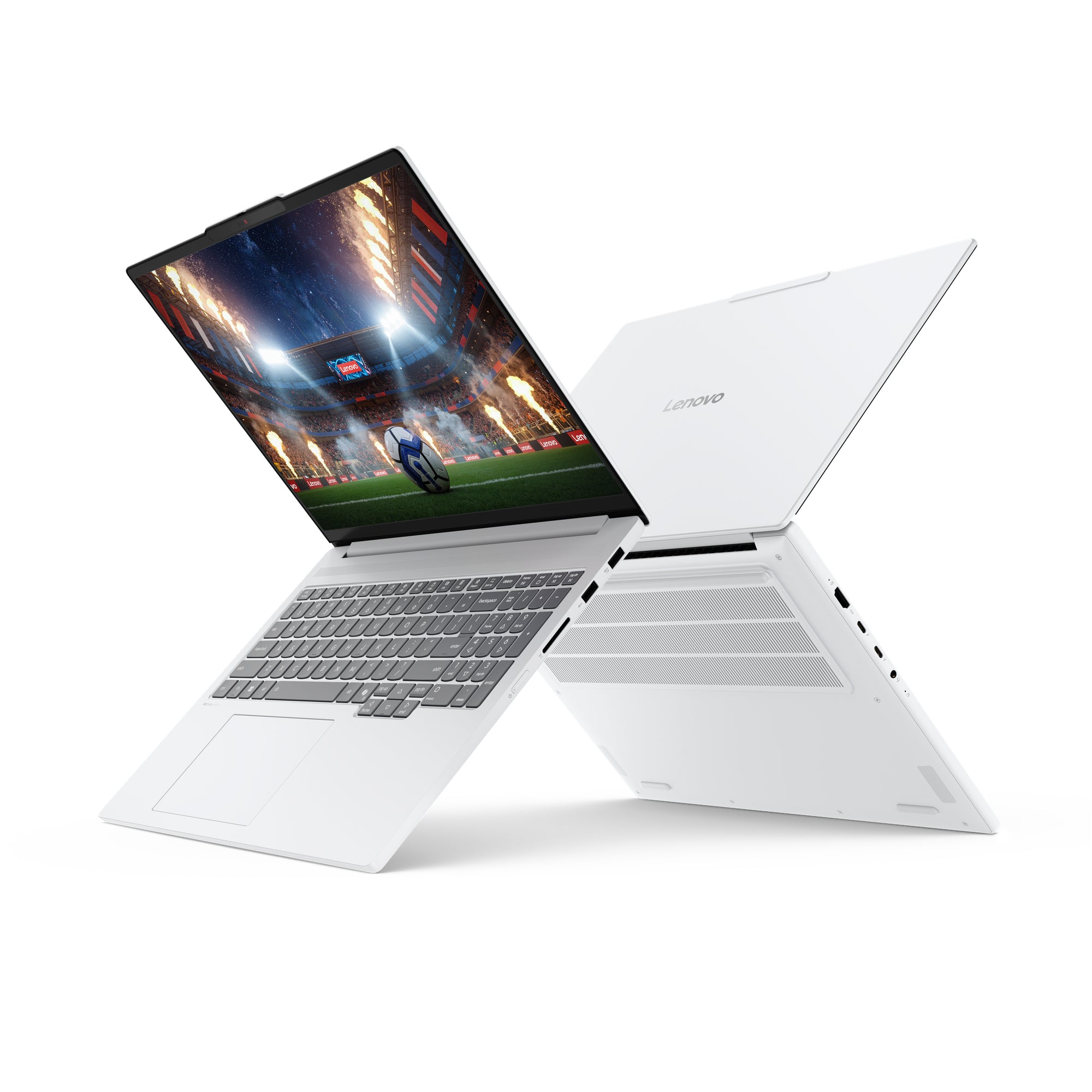 Lenovo IdeaPad Pro 5 16IPH11 Copilot+ PC Intel Core Ultra 9 386H Ordinateur portable 40,6 cm (16") 2.8K 32 Go LPDDR5x-SDRAM 1 To SSD NVIDIA GeForce RTX 5060 Wi-Fi 7 (802.11be) Windows 11 Pro Allemand Blanc