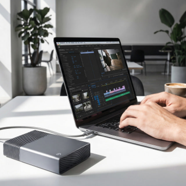 Seagate One Touch STNB16000400 disque dur externe 16 To USB Type-C Gris foncé