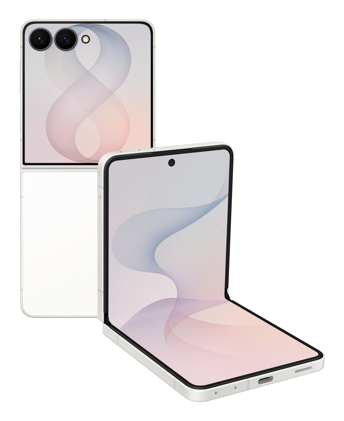 Samsung Galaxy Z Flip8 17,5 cm (6.9") Double SIM 5G USB Type-C 12 Go 256 Go 4300 mAh Crème
