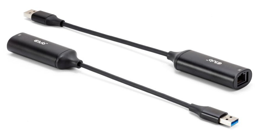 CLUB3D CAC-1421 Adaptateur Câble USB Type-A vers RJ45, Noir