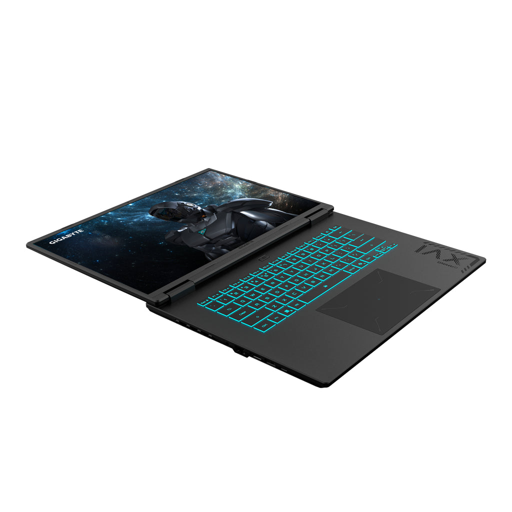 GIGABYTE GAMING A16 PRO DYHG5DECC4SH laptop Intel Core 7 240H Ordinateur portable 40,6 cm (16") Quad HD+ 32 Go LPDDR5x-SDRAM 1 To SSD GPU pour ordinateur portable NVIDIA GeForce RTX 5080 Wi-Fi 6E (802.11ax) Windows 11 Home Noir - vue 4