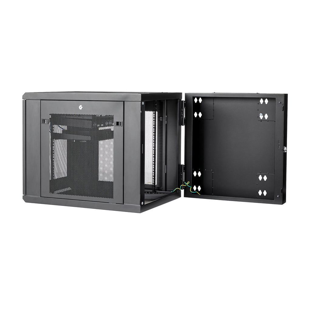 StarTech.com Armoire Réseau Murale 12U 19" avec Étagère 1U et 4 Montants