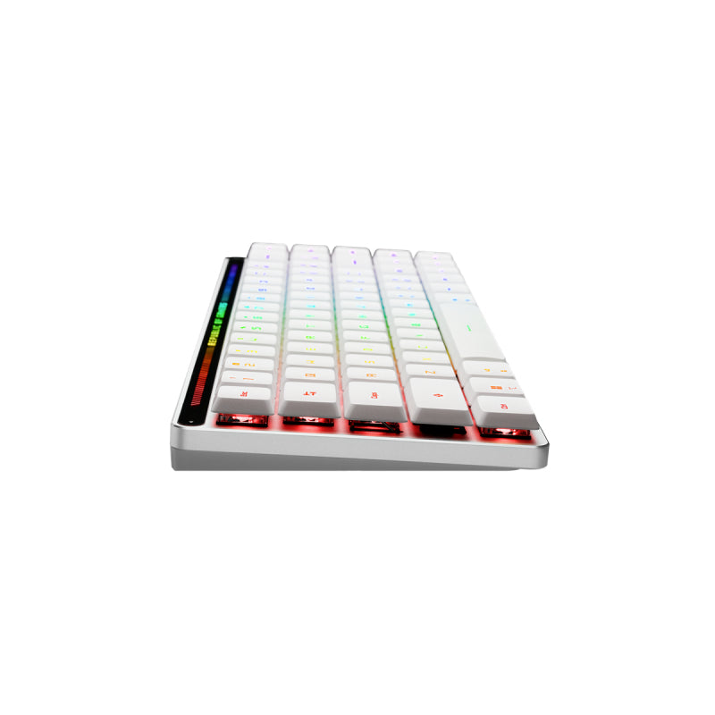 ASUS 90MP03EC-BKNA10 clavier Gaming USB + RF Wireless + Bluetooth Nordique Blanc