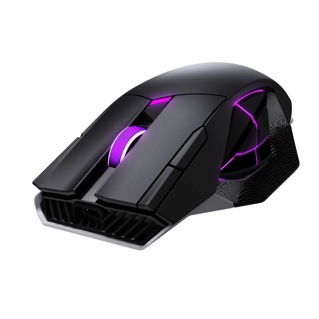 ASUS ROG Spatha X 65K souris Gaming Droitier RF Wireless + Bluetooth + USB Type-A Optique 65000 DPI