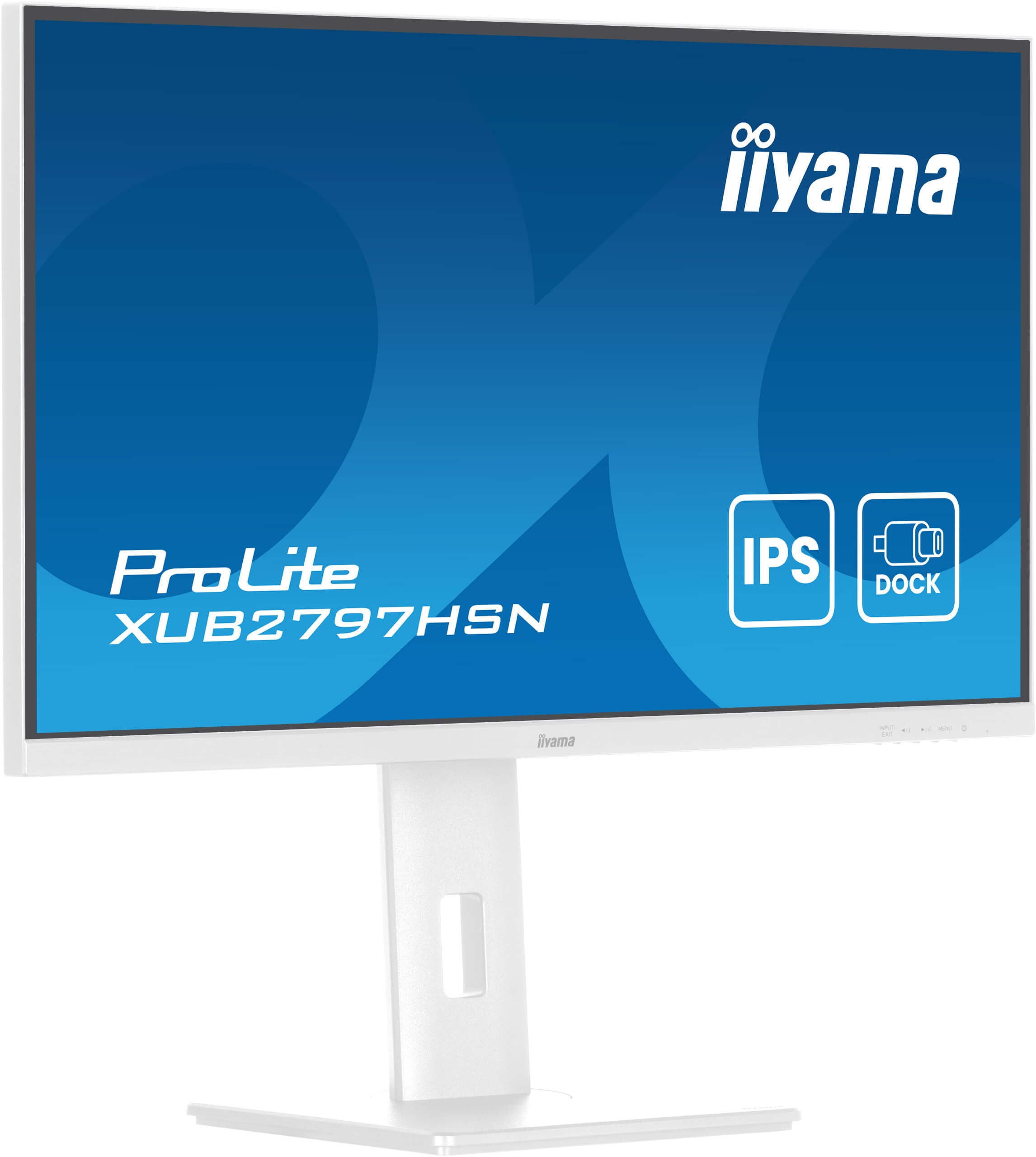 iiyama ProLite XUB2797HSN-W2 écran plat de PC 68,6 cm (27") 1920 x 1080 pixels Full HD LED Blanc