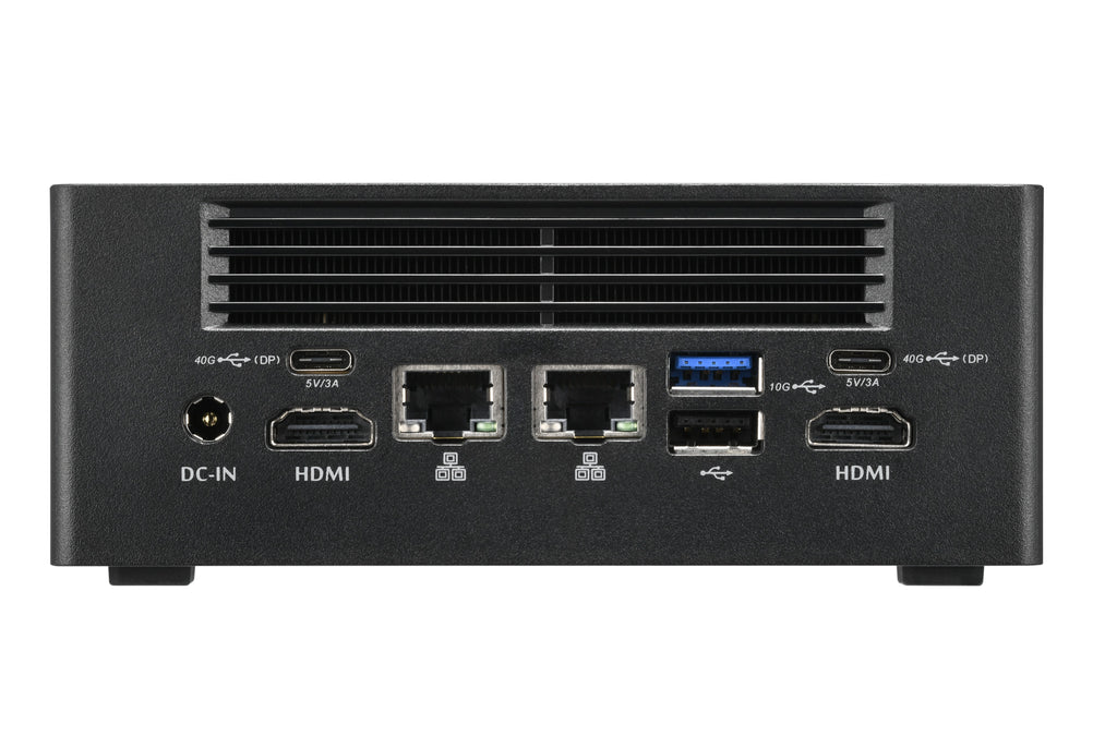 Shuttle Nano PC NT10H9, Intel Core Ultra 9 185H, Intel Arc graphics, 2xHDMI, 2xUSB 4.0 (DP), 2x2.5Gbit LAN, VESA, 24/7