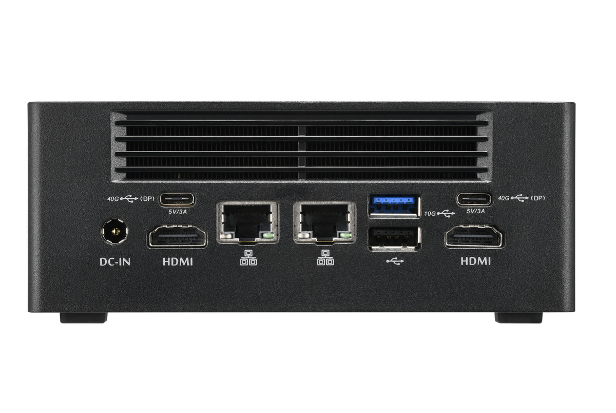Mini PC Nano NT10H5, Intel Core Ultra 5 125H, Intel Arc Graphics, 2x HDMI, 2x USB 4.0, 2x 2.5Gbit LAN, VESA, 24/7