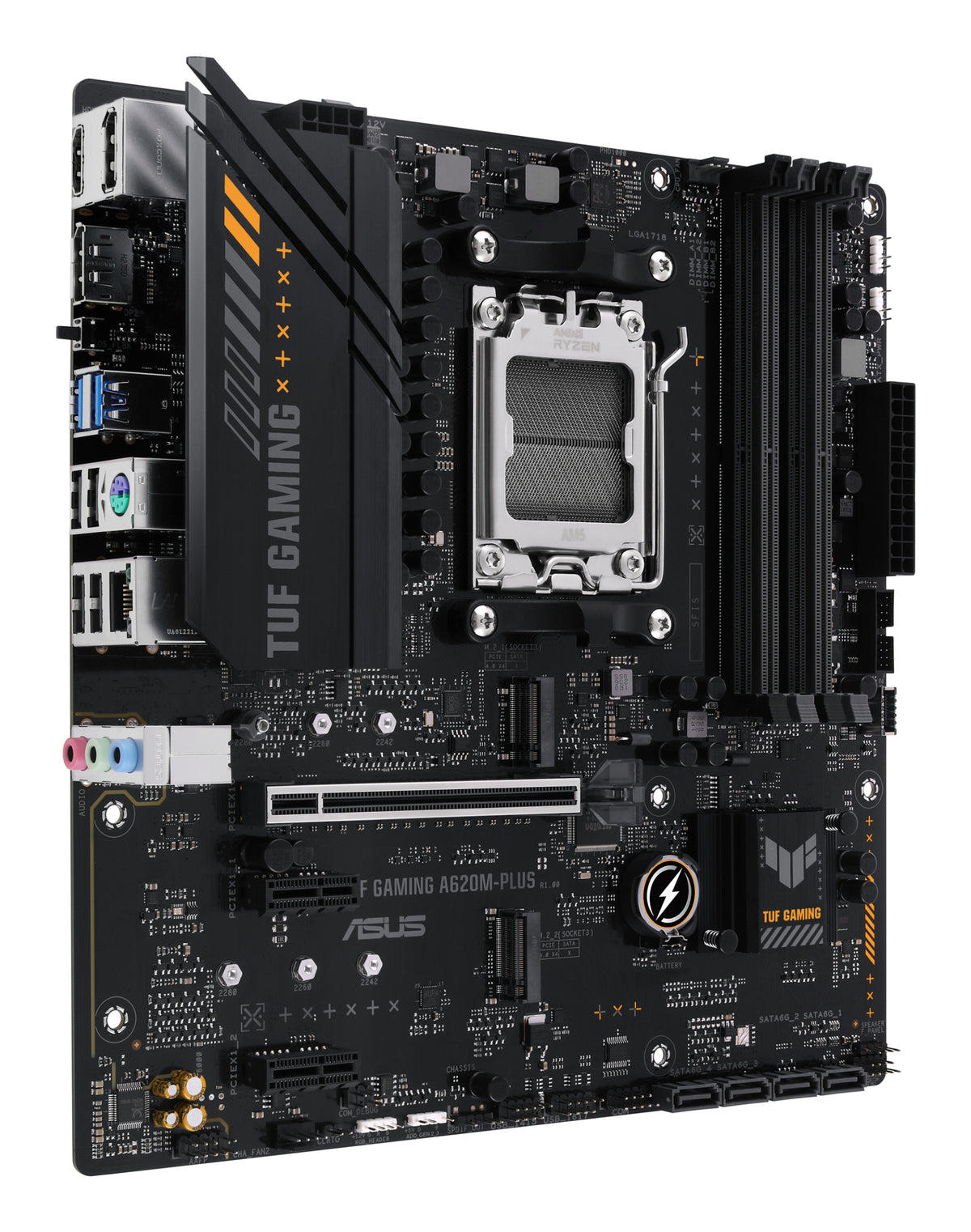 ASUS TUF GAMING A620M-PLUS AMD A620 Emplacement AM5 micro ATX - vue 4