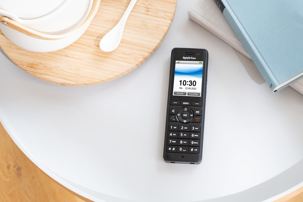 Fon FRITZ! X6 Téléphone DECT Identification de l'appelant Noir