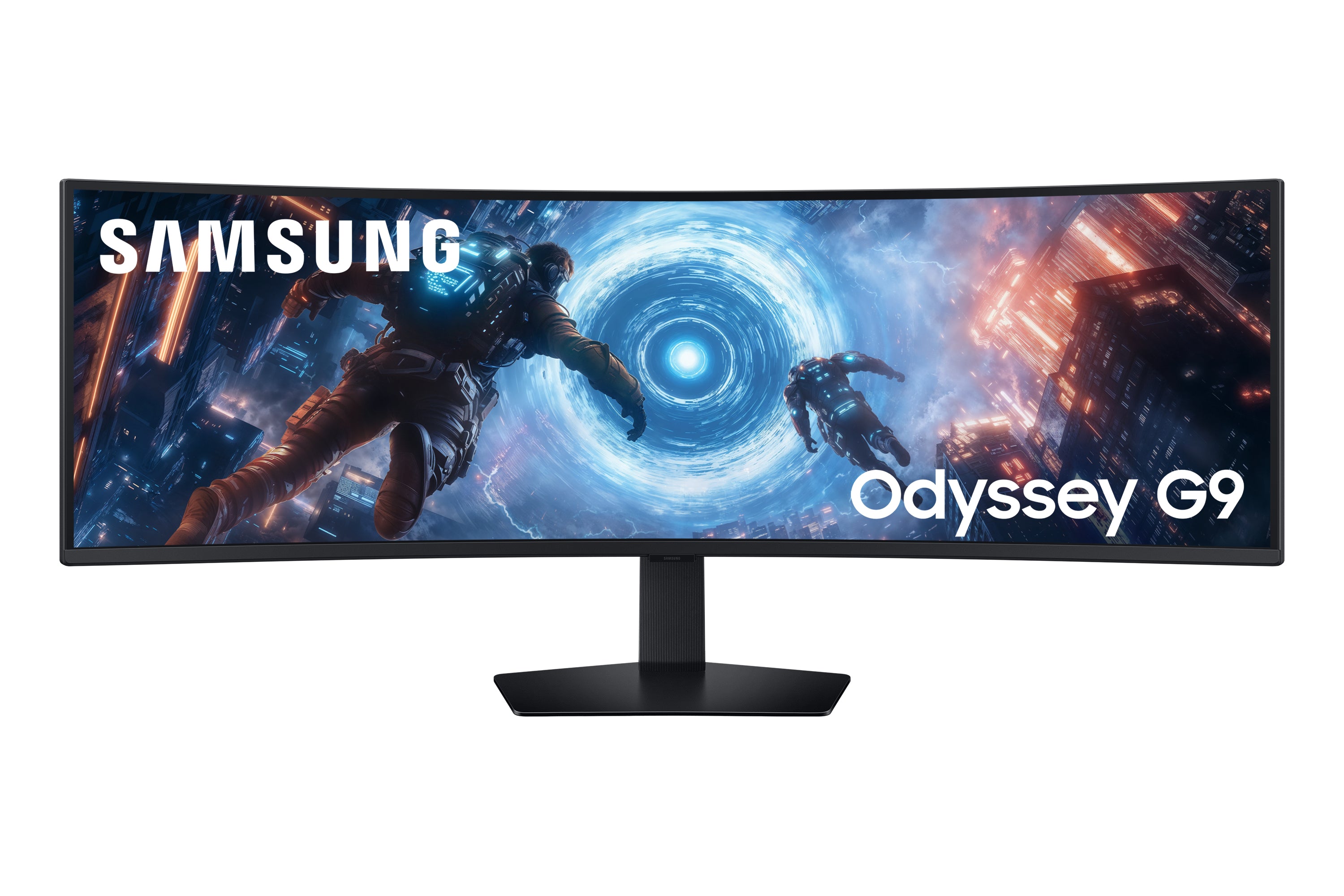 Samsung Samsung G91F écran plat de PC 124,5 cm (49") 5120 x 1440 pixels Dual QHD LCD Noir