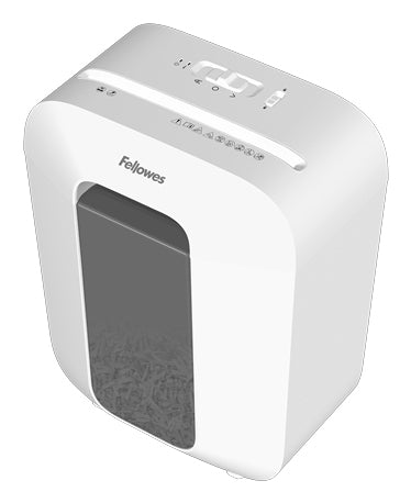 Fellowes LX Series Powershred LX50 Destructeur de Papier à Coupe Croisée, Blanc