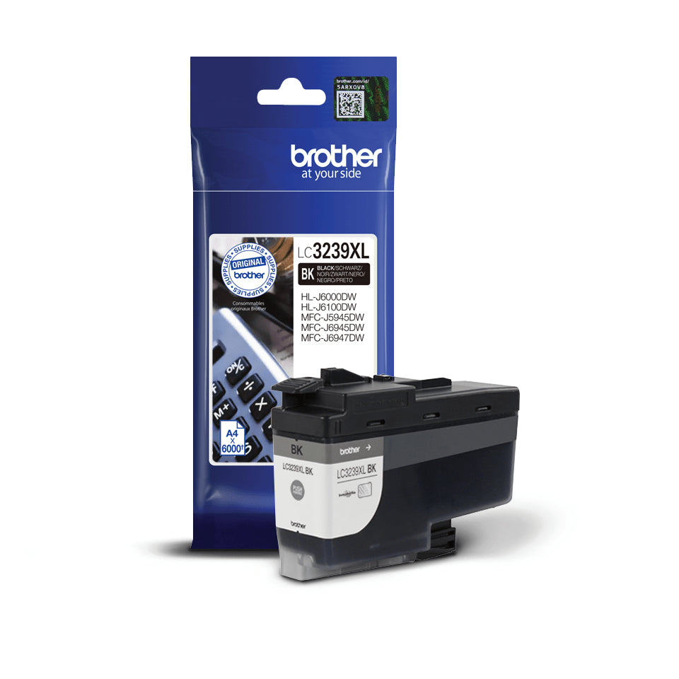 Brother LC-3239XLBK cartouche d'encre 1 pièce(s) Original Rendement élevé (XL) Noir