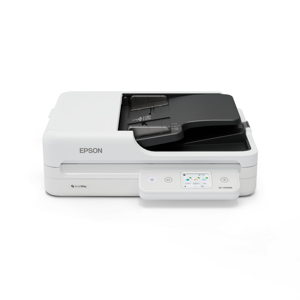 Epson WorkForce DS-1760WN Scanner à plat et chargeur automatique 1200 x 1200 DPI A4 Noir, Blanc