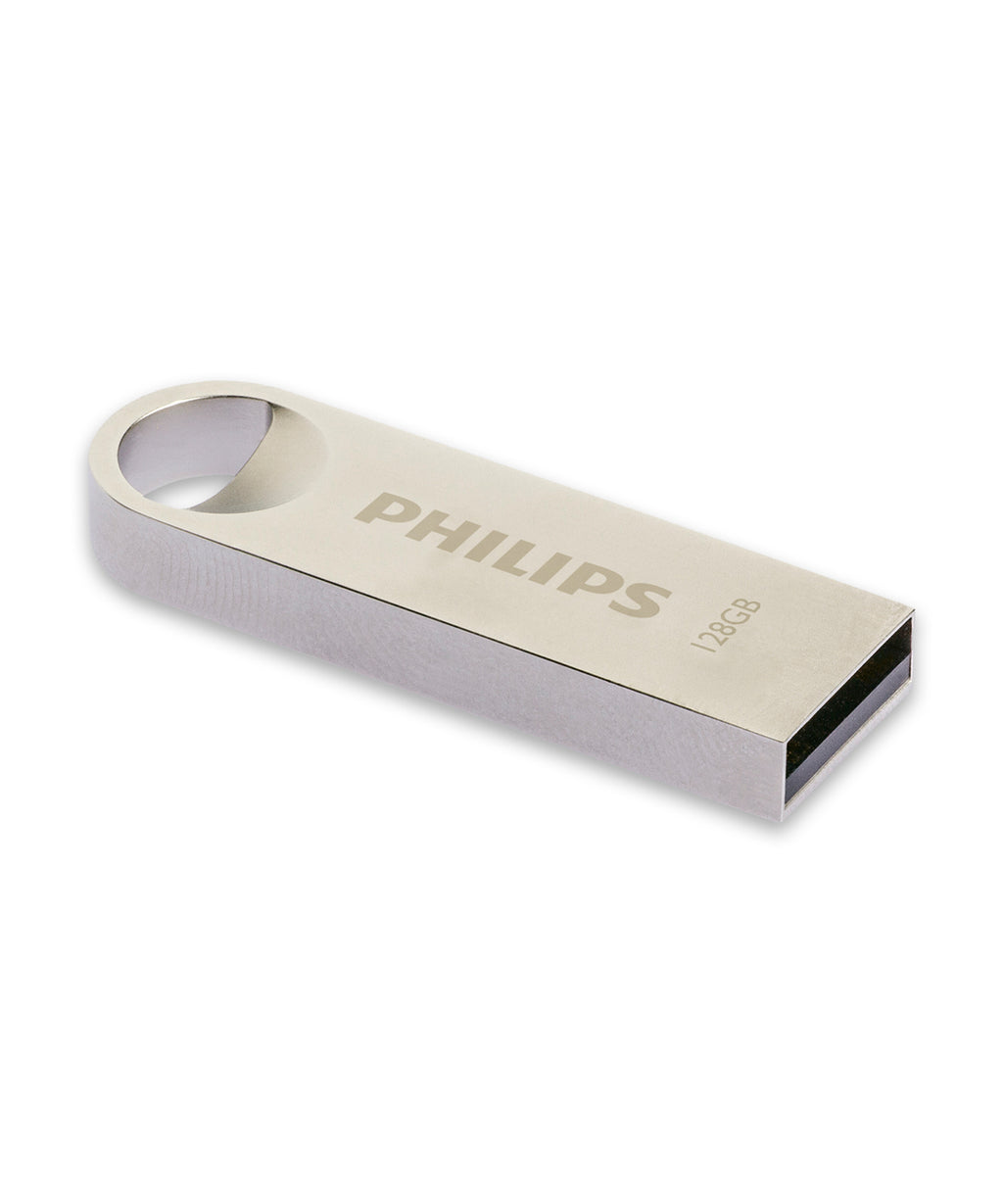 Philips Moon edition lecteur USB flash 128 Go USB Type-A 2.0 Argent