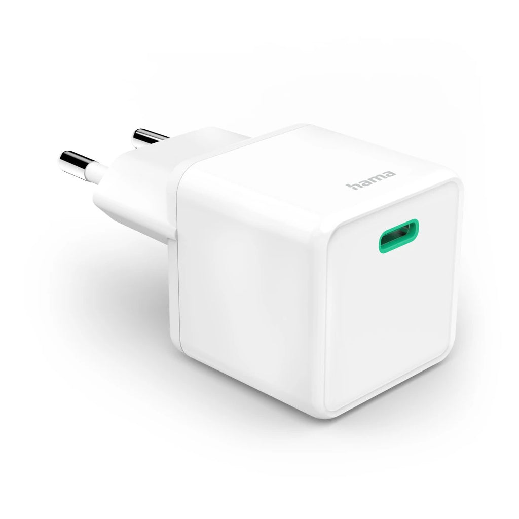 Hama supermini 100W GaN PD/QC 1x USB-C bialy