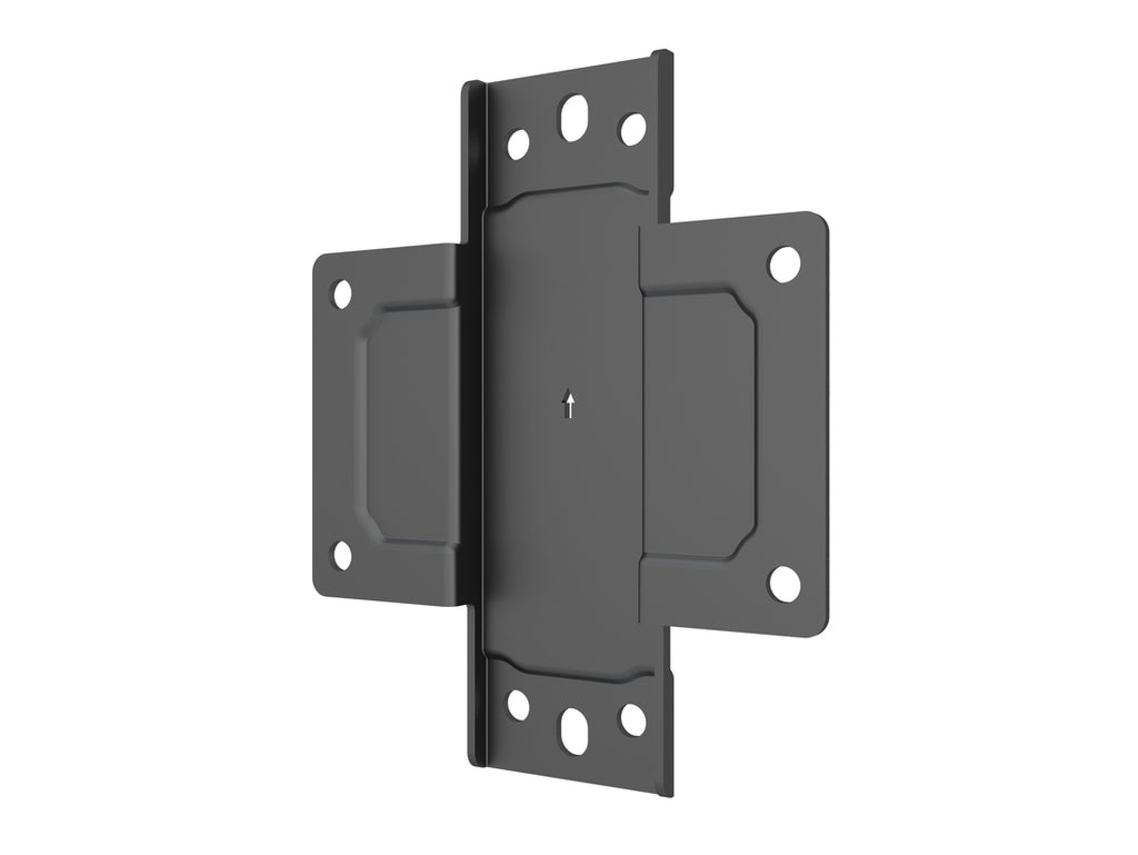 Accessoire de Montage de Moniteur Plaque Murale 4184, Acier Noir