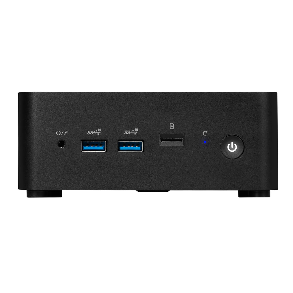 MSI Cubi NUC 1MG-263EU Intel Core 5 120U 16 Go DDR5-SDRAM 512 Go SSD Windows 11 Pro Mini PC Noir