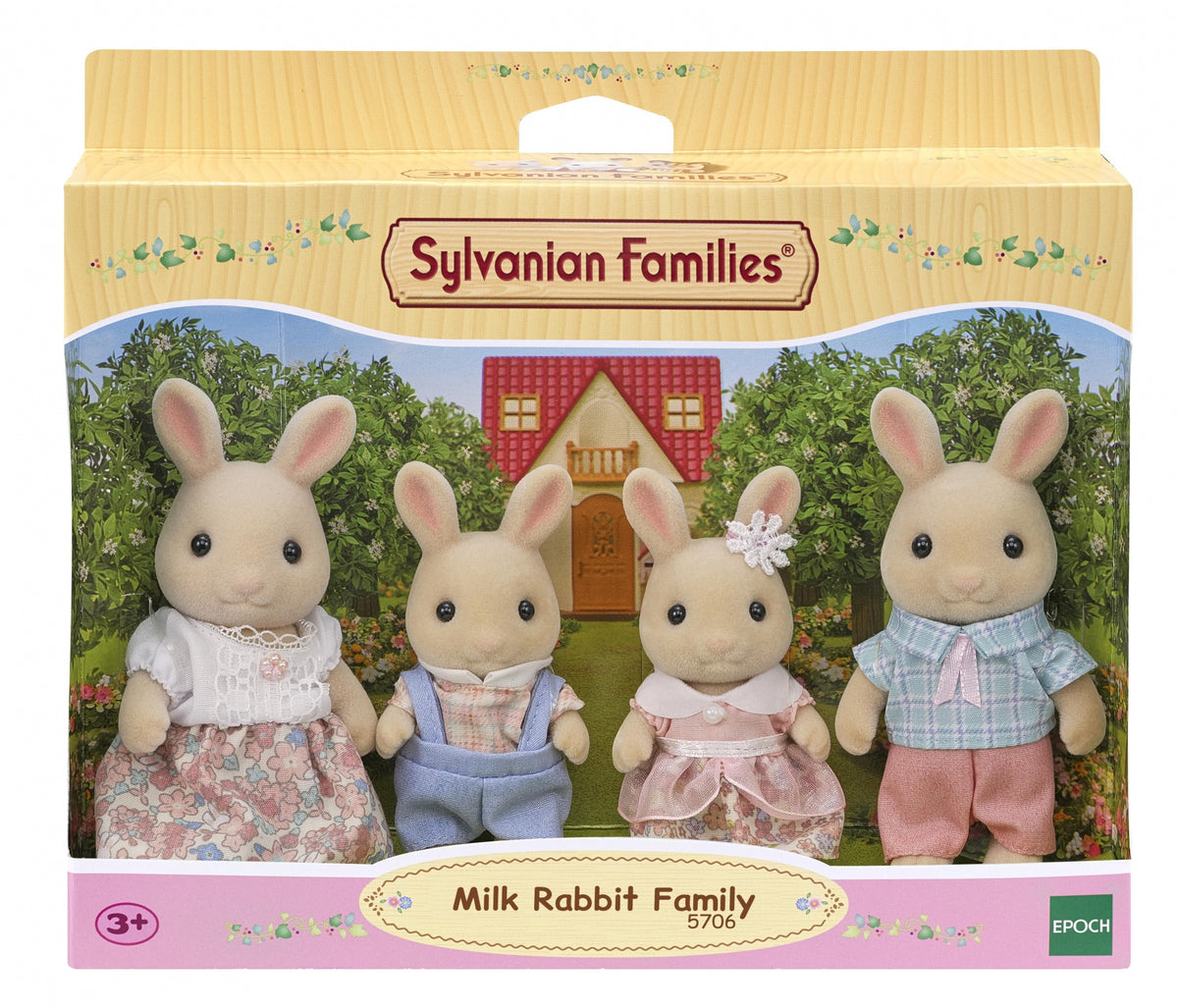 Sylvanian Families La famille Lapin Crème