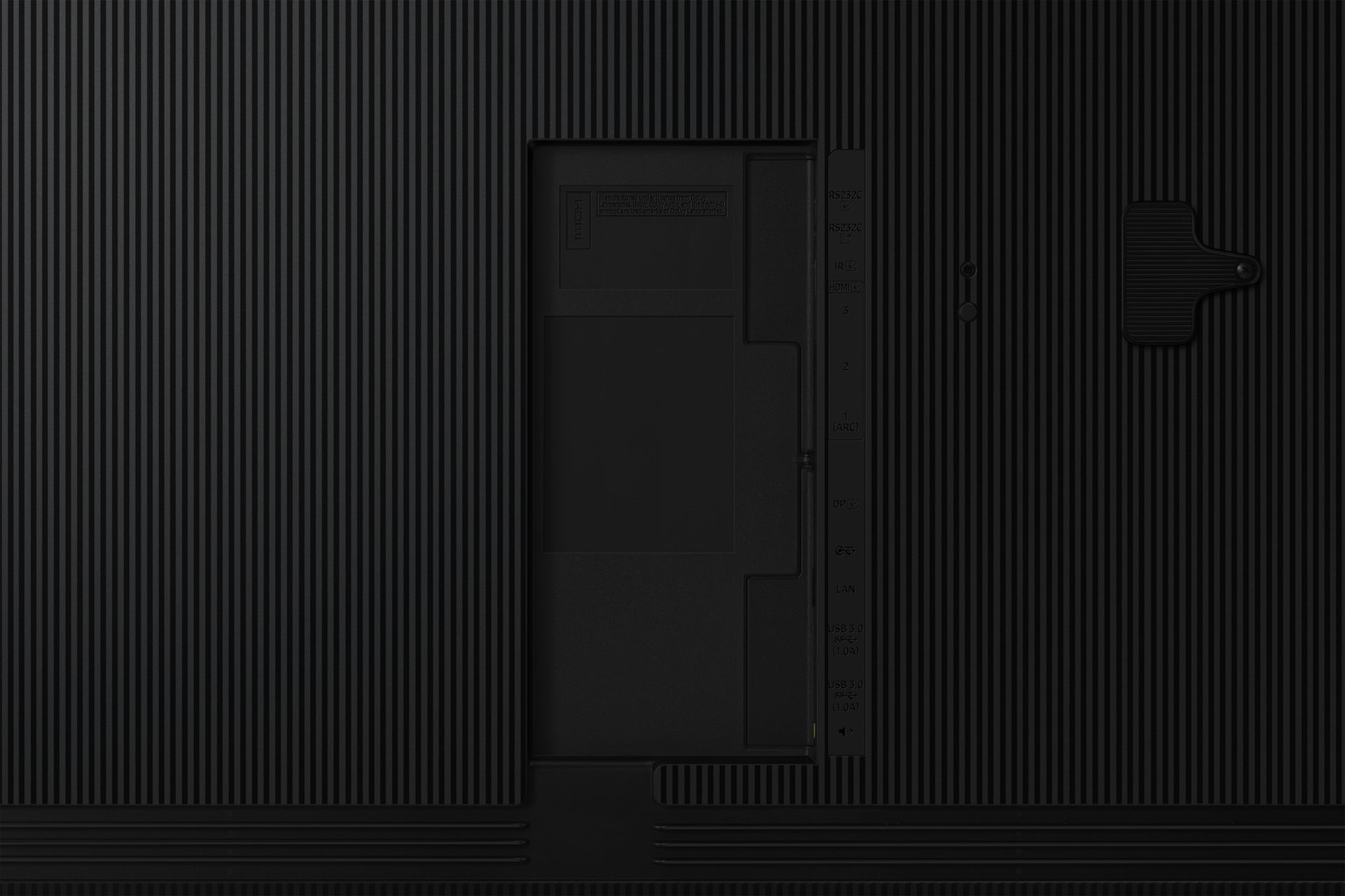 Samsung QPDX-5K Écran plat de signalisation numérique 2,67 m (105") LCD Wifi 500 cd/m² 5K Ultra HD Noir Tizen 7.0 24/7
