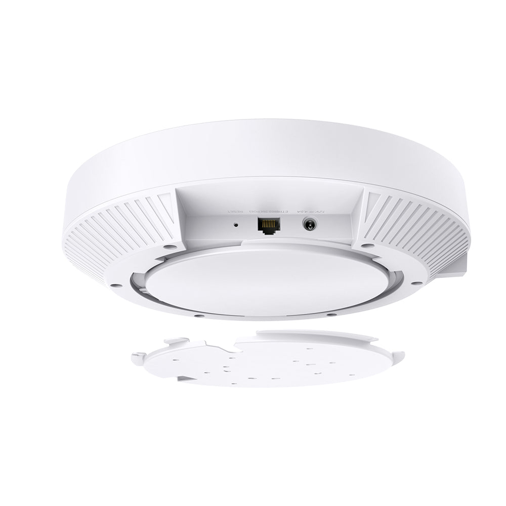 TP-Link Omada EAP690E HD point d'accès réseaux locaux sans fil 11000 Mbit/s Blanc Connexion Ethernet, supportant l'alime