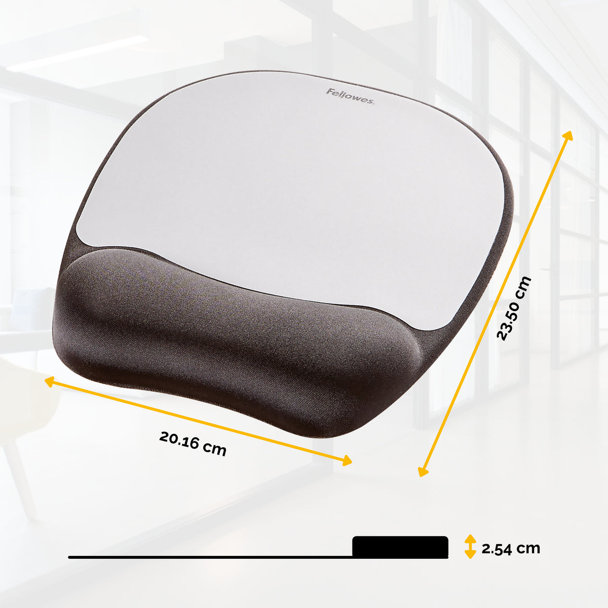 Fellowes Tapis de souris - Repose-poignets Ergo Mouss' - vue 5