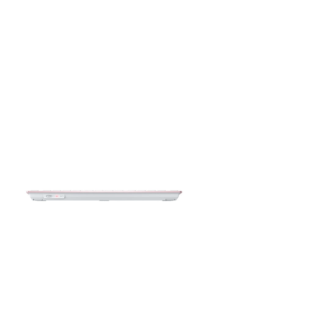 Cherry KW 7100 MINI BT Clavier Bluetooth Universel QWERTZ Allemand, Rose