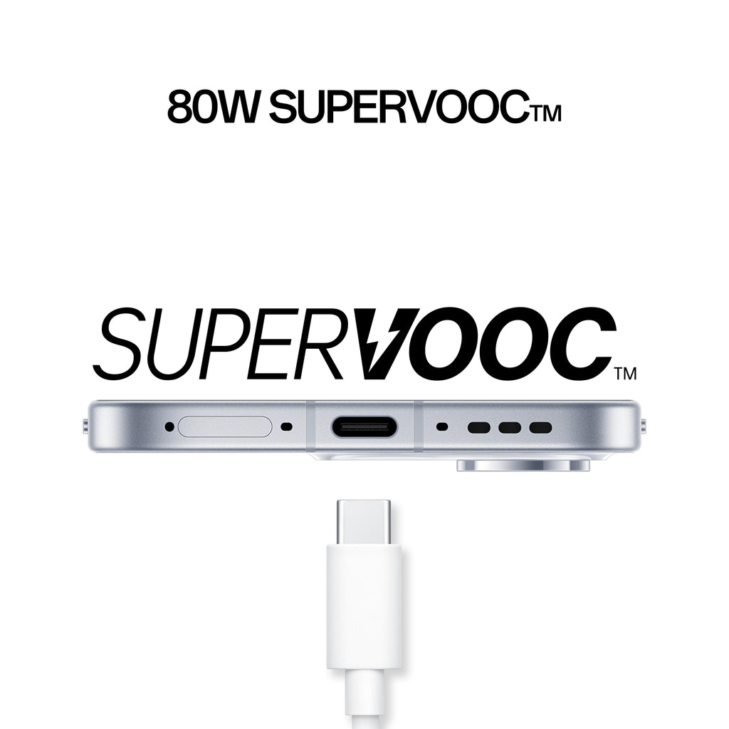 OPPO Reno16 5G 16,1 cm (6.32") Double SIM Android 16.0 USB Type-C 8 Go 512 Go 6000 mAh Blanc - vue 3