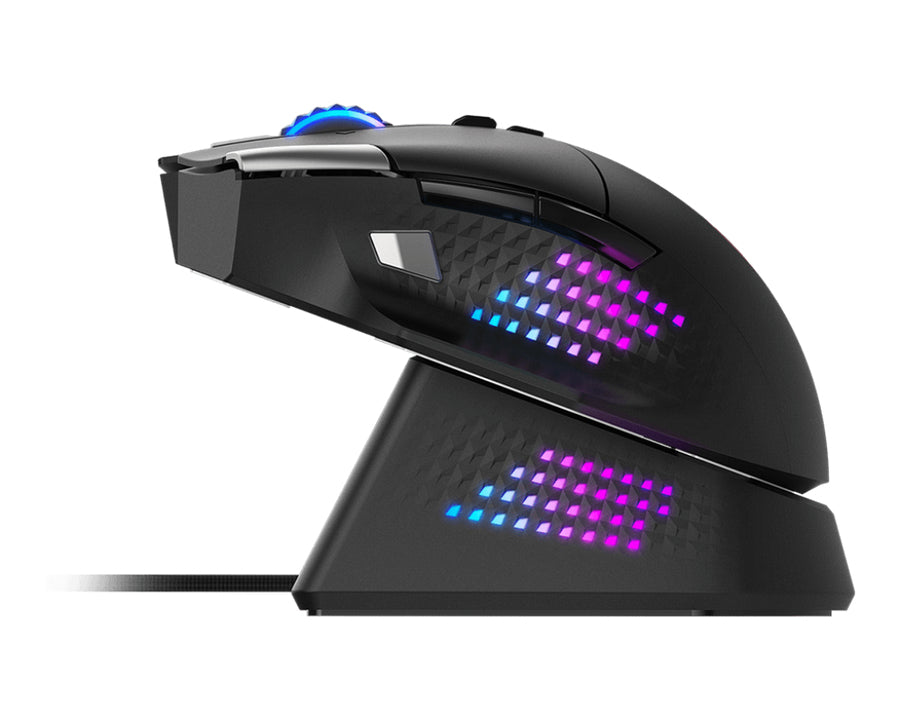 MSI S12-4301370-CLA souris Gaming Droitier RF Wireless + Bluetooth + USB Type-A Optique 26000 DPI