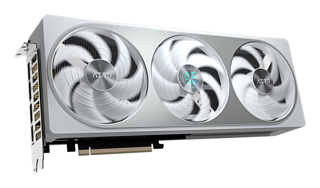 GIGABYTE GeForce RTX 5070 AERO OC 12G Carte Graphique - 12 Go GDDR7, 192 bits, PCI-E 5.0, 2625 MHz Core Clock, 3 x DP 2.1a, 1 x HDMI 2.1b, NVIDIA DLSS 4, GV-N5070AERO OC-12GD