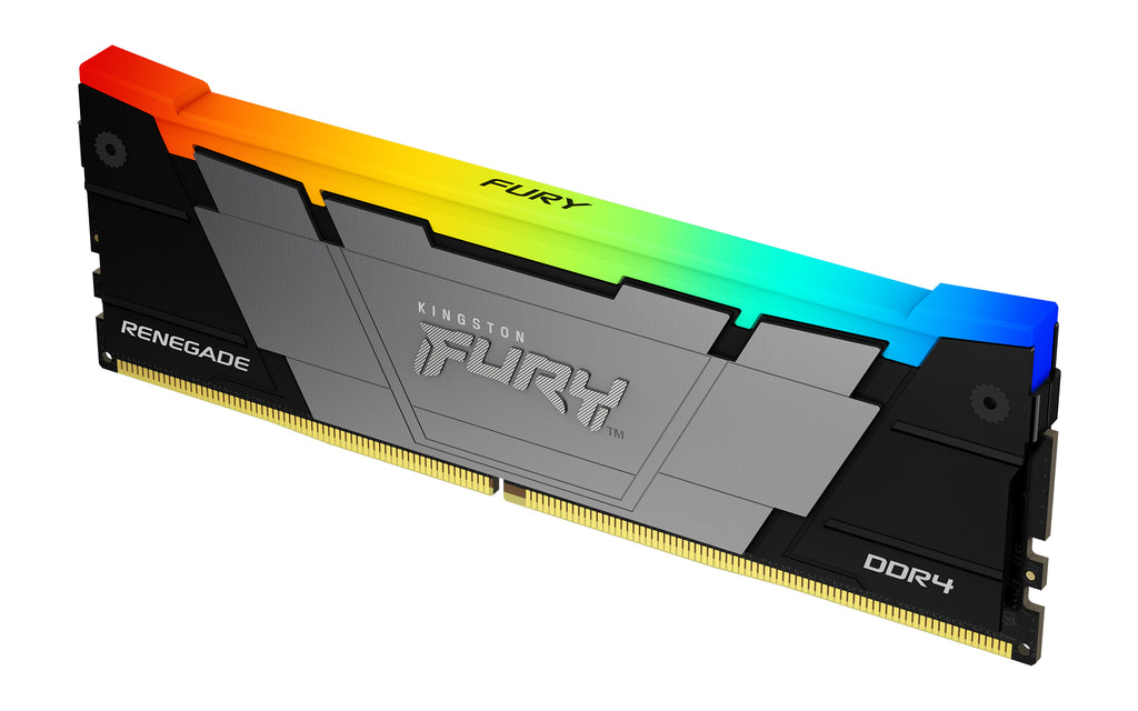 Kingston Technology FURY 32 Go 3200 MT/s DDR4 CL16 DIMM (Kits de 2) 1Gx8 Renegade RGB - vue 2