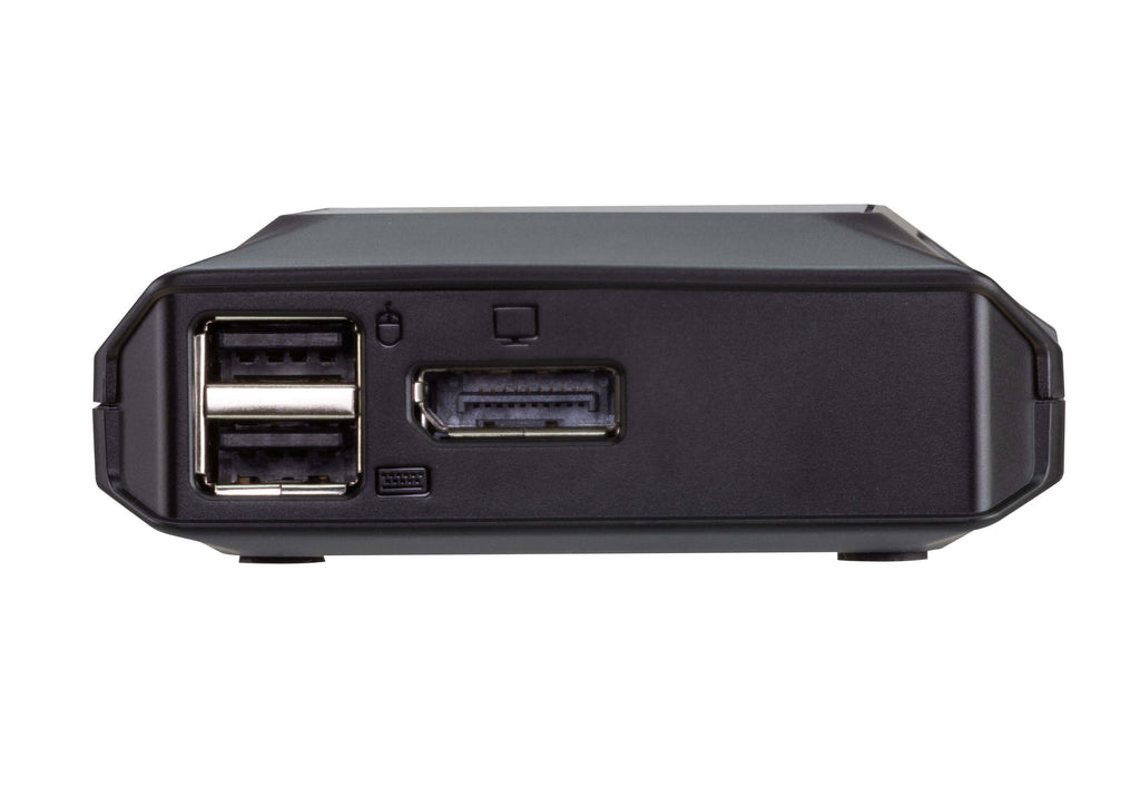 ATEN Commutateur KVM DisplayPort 4K 2 ports USB-C US3312 avec sélecteur à distance