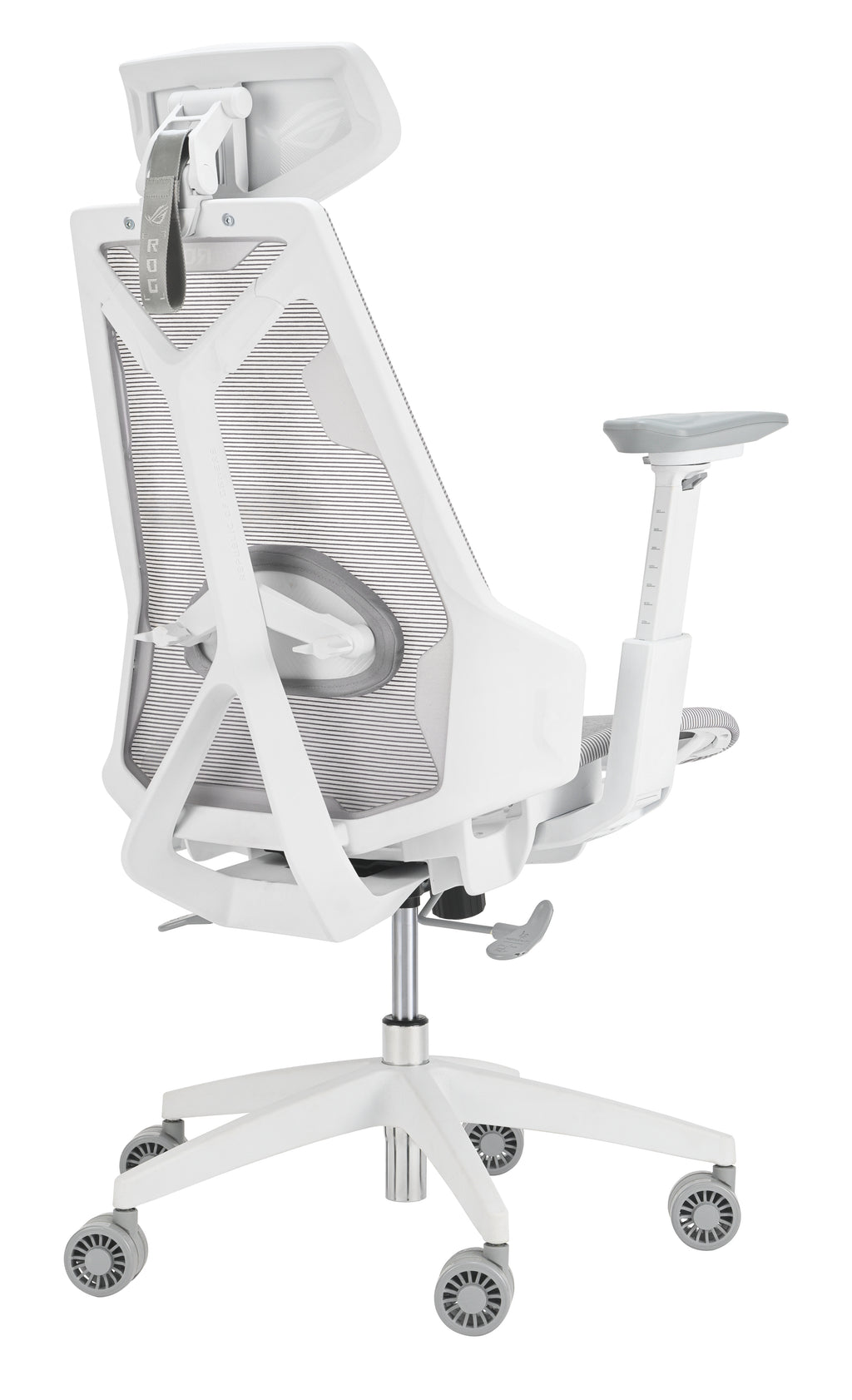 ASUS ROG Destrier Ergo Core White Siège de jeu sur PC Siège respirant Blanc