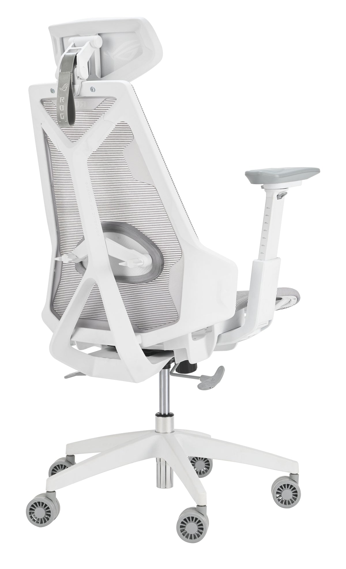 ASUS ROG Destrier Ergo Core White Siège de jeu sur PC Siège respirant Blanc