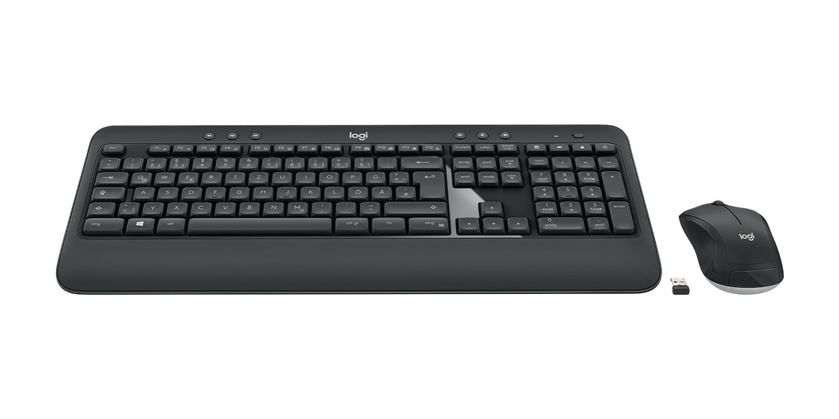 Logitech Logitech MK540 Advanced Sæt med mus og tastatur Trådløs Tysk