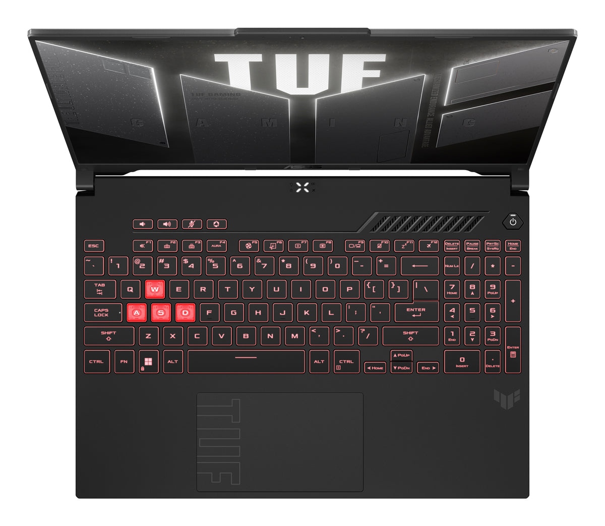 ASUS TUF Gaming A16 FA607NUG-WH73 AMD Ryzen™ 7 7445HS Ordinateur portable 40,6 cm (16") Full HD+ 16 Go DDR5-SDRAM 512 Go SSD NVIDIA GeForce RTX 4050 Wi-Fi 6 (802.11ax) Windows 11 Home Gris - vue 5